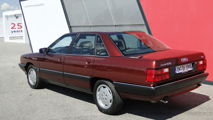 Audi 100 TDI (1989). El primer TDI de Audi. Lo probamos ...